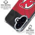 NHL New Jersey Devils Home Jersey iPhone 16 Plus Clear Case